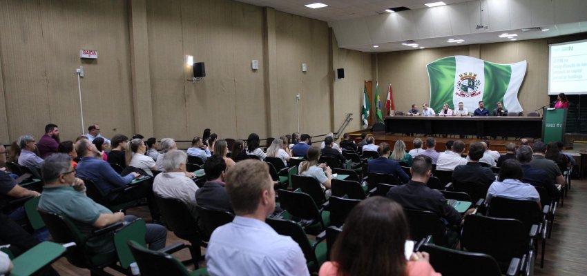 Prefeitura promove “Conversa com a Tributação”