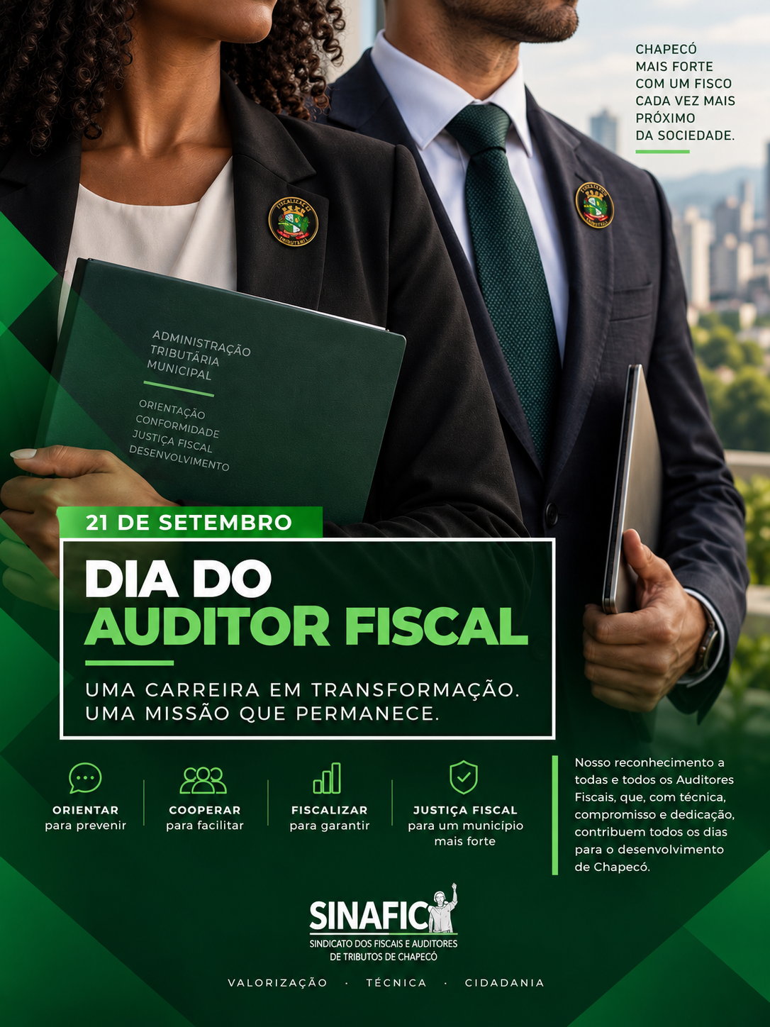 21 de Setembro: o Auditor Fiscal em uma nova relação com o contribuinte
